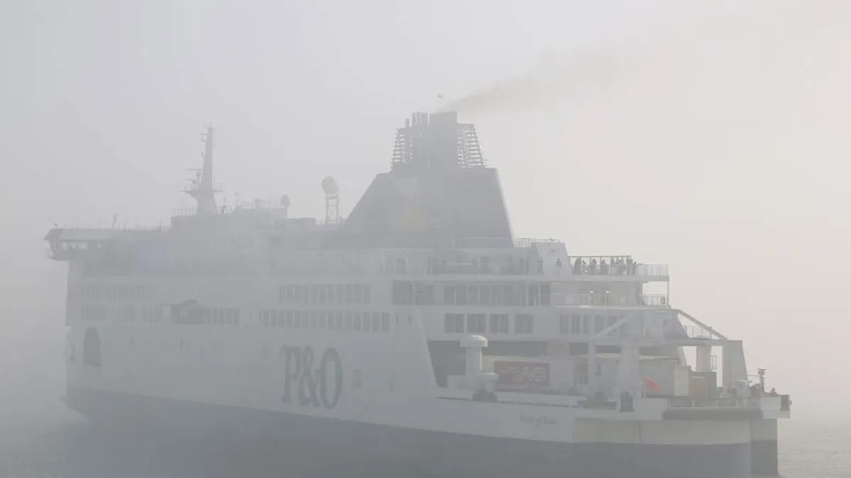 Bluebridge ferry passenger overboard