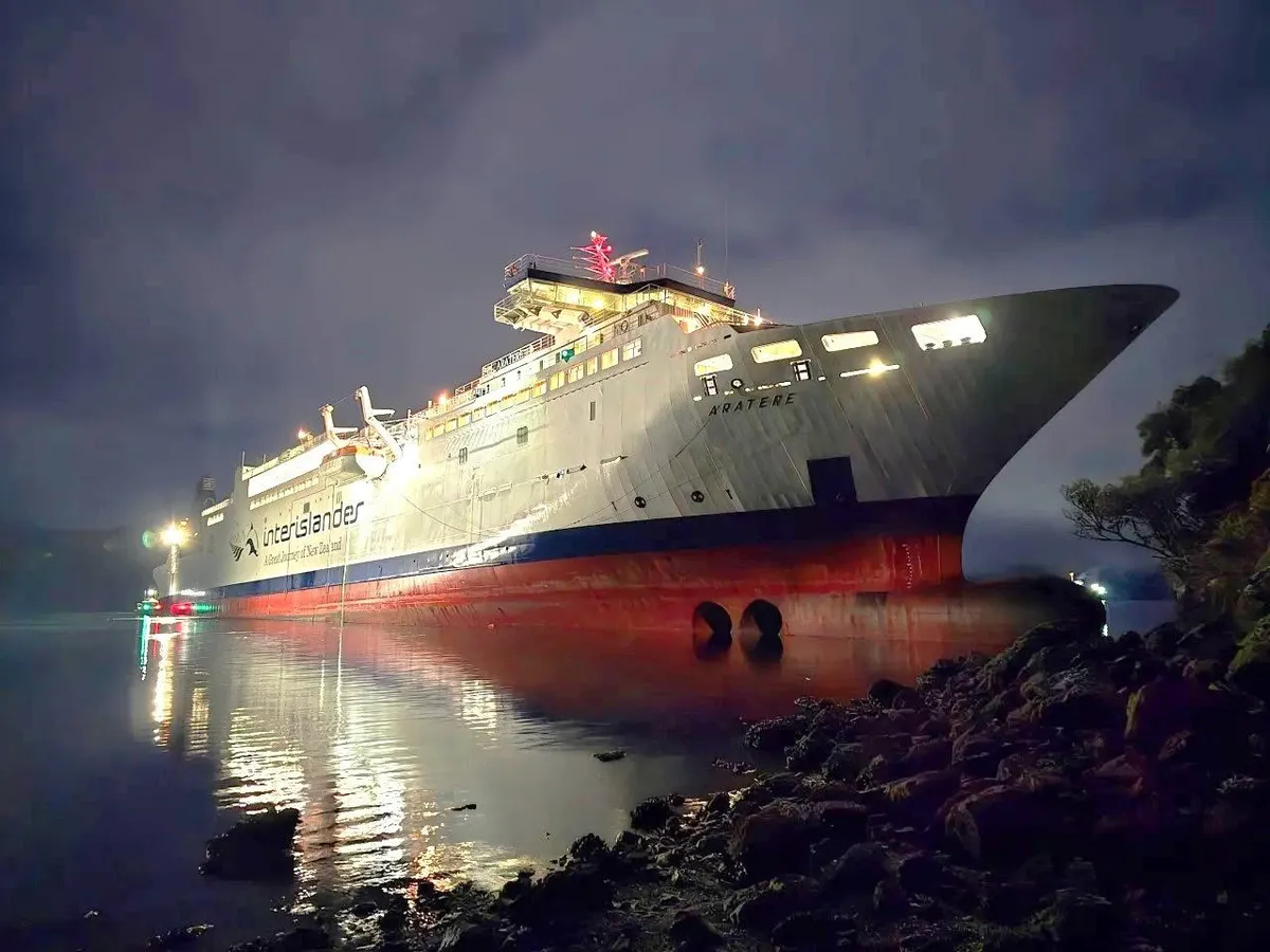 Aratere: KiwiRail’s ferry grounding leads to significant fine