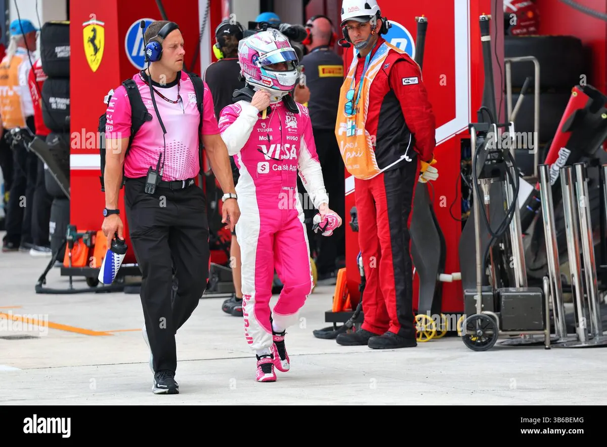 liam lawson miami sprint qualifying — NZ news