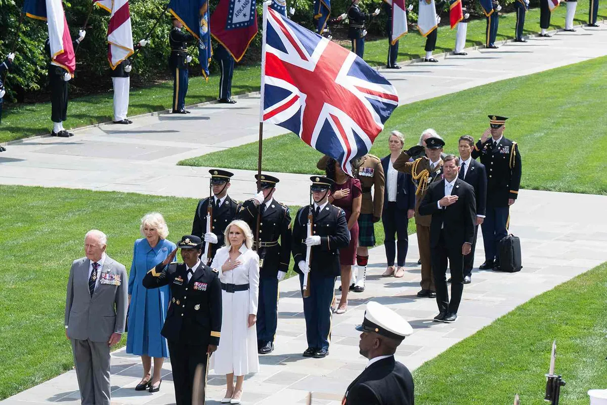 Union Jack flown upside down during royal visit