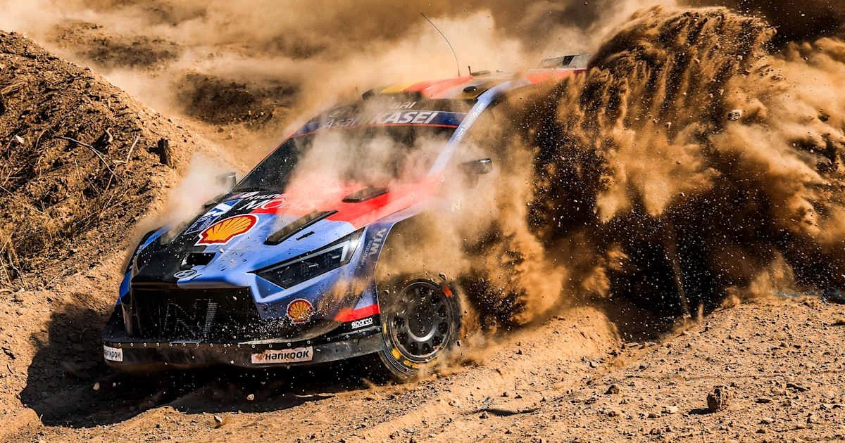 Neuville leads Acropolis Rally after challenging Friday stages