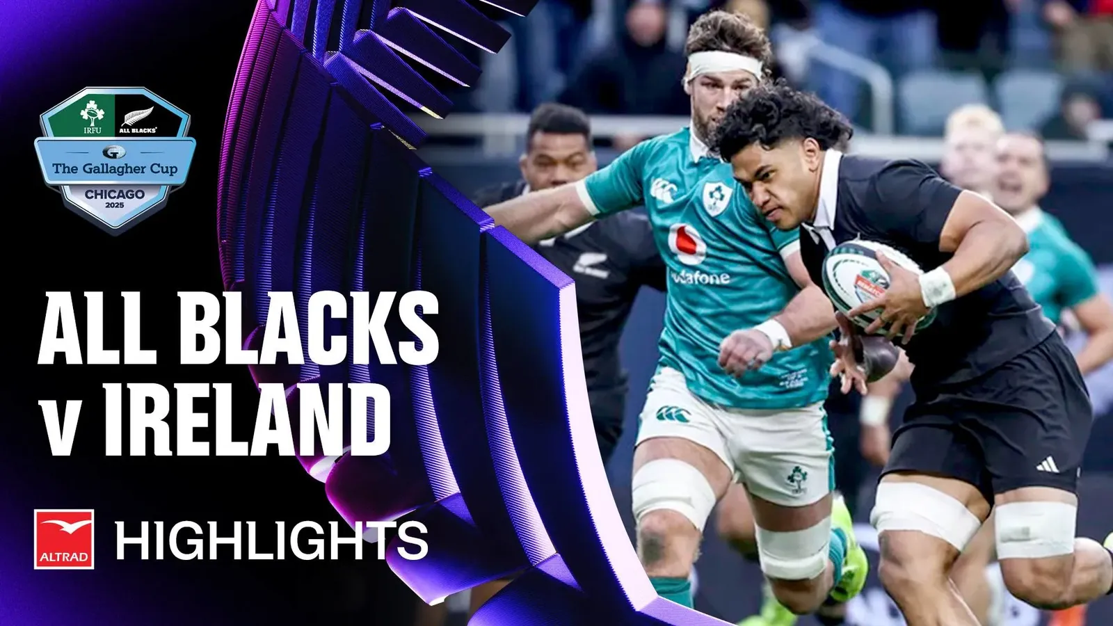 HIGHLIGHTS | All Blacks v Ireland | Chicago, 2025